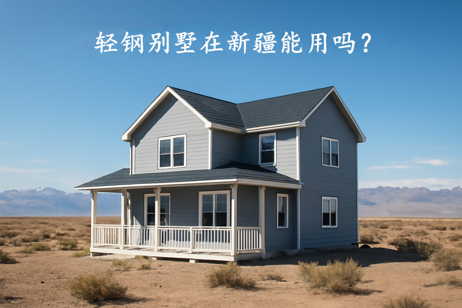 轻钢别墅在新疆能用吗？